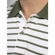 Green & White Fashion Polo Shirt
