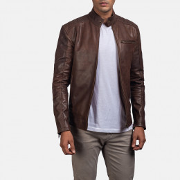 Dean Brown Leather Jacket